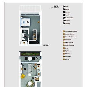 Loft Suite mit 1 Schlafzimmer